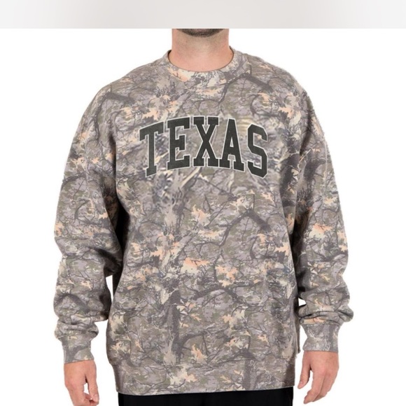 Texas Camouflage Sweatshirt - Picture 1 of 6